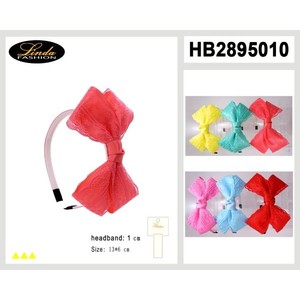 Diadema Linda FASHION con Flor de Tela Trenzada para Niñas, 8 cm, Accesorio para el Cabello Deportivo Informal - Product Image 4