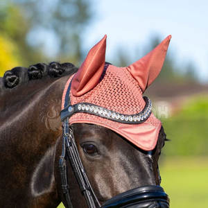 หมวกครอบหูถักสำหรับแข่งม้าหมวกคลุมหูดีไซน์ตามสั่งฤดูร้อน - Product Image 3