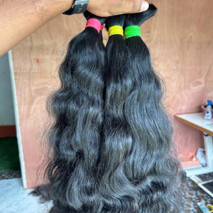 ผมต่อจากผมมนุษย์บริสุทธิ์เรมี่หยักศกผมธรรมชาติผมทรงยาวเป็นลอน - Product Image 1