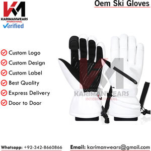 Guantes de Esquí Impermeables de 5 Dedos para Hombre, Guantes de Snowboard con Pantalla Táctil para Invierno, Guantes para Clima Frío, Esquí, Senderismo y Actividades al Aire Libre - Product Image 2