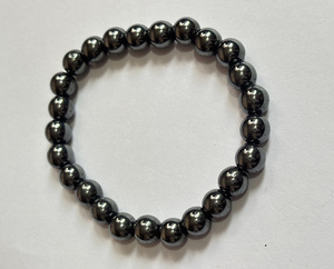 Bracelet en laiton fait à la main en métal naturel de luxe sept perles Chakra 8MM pour bijoux de mode pour cadeau d'anniversaire pour femme ou fille - Product Image 2