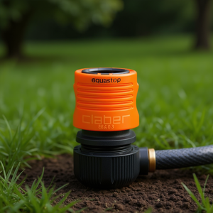 GARDENLIFE 8603 Connecteur d'irrigation automatique Acquastop F Connecteur automatique pour tuyaux de 1/2 pouce Connecteurs d'eau de jardin - Product Image 3