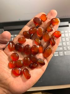 Pierre précieuse Hakik rouge naturelle dans diverses coupes Baguette coussin ovale coupe poire - Product Image 3