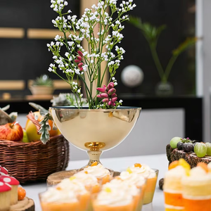 Florero Decorativo de Metal para Bodas, Hogar, Sala de Estar, Hotel, Oficina, Centro de Mesa, Decoración de Interiores, Exhibición de Primera Calidad - Product Image 4