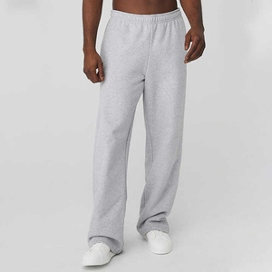 Pantalon de survêtement en toile élégant pour homme, jogging de sport, coupe ample, trois poches, vêtement décontracté, respirant, coupe-vent, élastique - Product Image 6