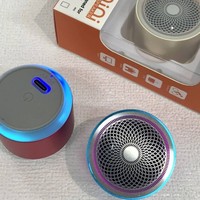 Enceinte sans fil portable K16 Mini avec lumière LED RGB, son puissant, basses profondes, boîte à musique d'extérieur, enceinte compacte rechargeable pour les voyages