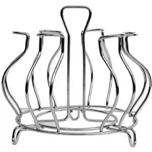 Soporte de cristal metálico decorativo y funcional con detalles intrincados perfectos para interiores temáticos contemporáneos y tradicionales - Product Image 3