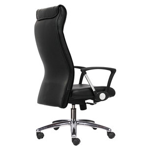 HOM1033-01 Ergonomic High-Back Swivel Office <b>Chair</b> with Adjustable Height and Headrest Foam and Fabric Material for Home Use - Product Image 3