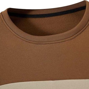 Premium Heavy Weight Vintage Crewneck Sudaderas para hombre Contraste de color OEM Diseño personalizado Bordado Ecológico Transpirable - Product Image 3