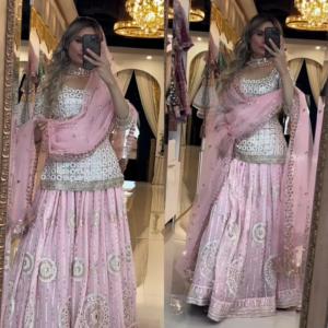 Traje étnico indio tradicional Salwar Kameez con trabajo pesado Dupatta perfecto para bodas y festivales - Product Image 4