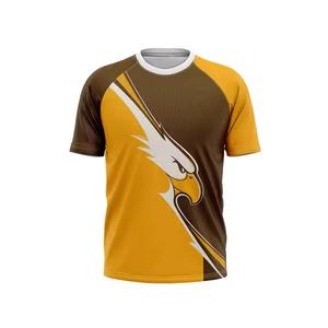 Camisetas de cuello redondo unisex 180gsm con logotipo personalizado impreso 100% algodón y 100% poliéster sublimación totes para hombres y mujeres - Product Image 1