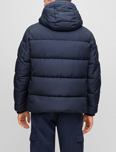 Veste d'hiver chaude coupe-vent de style décontracté pour homme, veste matelassée brillante de luxe, veste épaisse en duvet pour homme - Product Image 2