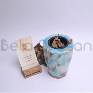 Quemador de incienso de resina de madera Mubkhar, venta al por mayor, regalo tradicional Árabe | Alto margen, Arabia Oud, aromático para todas las estaciones, Bela Artisan - Product Image 5