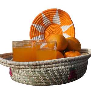 Nouveauté Sabai panier de rangement pour herbe panier de fruits et légumes en osier de forme ovale outil décoratif pour la maison et les herbes et les épices - Product Image 5
