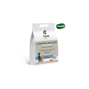 Pet Club Care 3L Eco-Friendly Silica <b>Litter</b> <b>Crystal</b> Highly Adsorbent Hygienic Non-Stick Dust-Free Extra Odor Control <b>Cats</b> - Product Image 1