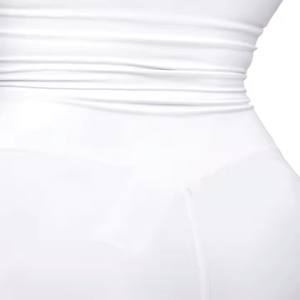 กางเกงขาสั้นผู้หญิงสำหรับ22% ผ้าไนลอนยืดหยุ่นกันลื่นและกันกระแทกแบบสควอทกางเกงขาสั้นสีขาวขนาด5นิ้วทำจากการกระตุ้น - Product Image 6