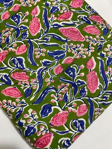 Tela de algodón impresa personalizada del fabricante indio, excelente calidad para niñas, decoración del hogar, sábanas, fundas de cojines, camisas - Product Image 3