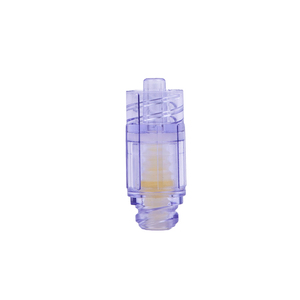 Conector sin aguja Gen2 para uso en quimio Certificado ISO Amarillo 18C024-Silicona ABS PC Materiales Tipo desinfectante EOS - Product Image 1