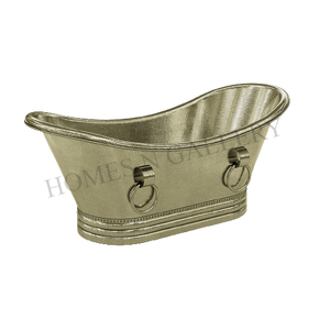 Bañera de cobre de lujo de alta calidad, zapatilla doble martillada antigua, instalación independiente para Baño - Product Image 3