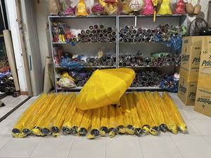 Lanterne en tissu de soie vietnamienne suspendue éclairée pliable en vente chaude - Product Image 4