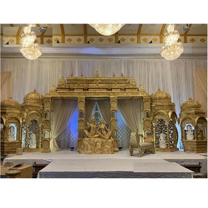 Scène de mariage sur le thème de Grand Manavarai, style sud-indien, Scène de mariage sur le thème de Manavarai, style sud-indien, Scène de mariage sur le thème du temple royal, Royaume-Uni - Product Image 1