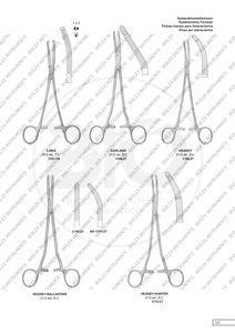 Pince d'hystérectomie WERTHEIM de haute qualité 10 \ "mâchoires en acier atraumatique Instruments chirurgicaux approuvés CE pour la gynécologie - Product Image 3