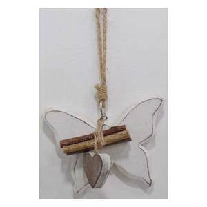 Assortiment d'art 38 pour la décoration murale Amicasa, pendentif cœur, papillon et fleur (1 pièce) - Product Image 2