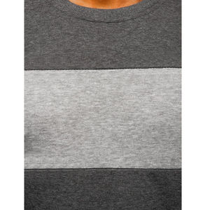 เสื้อสเวตเตอร์ลำลองสำหรับผู้ชายแขนยาวแบบสวมหัวคอตตอนคอกลมทรงสลิมฟิตสำหรับฤดูหนาว - Product Image 3