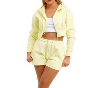 Ensemble court pour femme Survêtement Joggers Sweatsuits Womens 2 Piece Plus Size High Quality Cotton Polyester Summer Twin Sets 2026 - Product Image 1