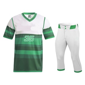 2025 <b>Custom</b> Design High Quality Men's Baseball <b>Uniform</b> Sustainable Breathable for Baseball & <b>Softball</b> Wear - Product Image 6