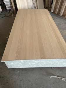 Planche ronde en bois de chêne massif, vente en gros, couleur bois naturel, placage de bois, planche de meubles, origine américaine, usage en appartement - Product Image 3