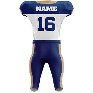 Camiseta de Fútbol Americano Personalizada por Sublimación, Moderna, Cómoda, Transpirable, de Secado Rápido y con Protección UV - Product Image 6