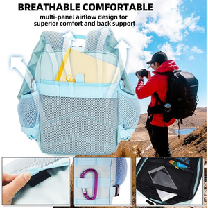 Mochila táctica multiusos con opciones de logotipo personalizado Soporte de malla transpirable y materiales duraderos para exteriores - Product Image 5