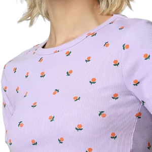 2024 OEM Latest Design Women's Custom Crop <b>Tops</b> T-shirts, Cotton Ladies Crop <b>Tops</b> Women's T Shirt, Breathable Women's Crop <b>Top</b> - Product Image 3