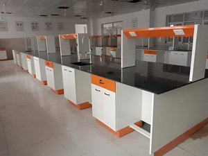 โต๊ะทำงานทนทานต่อการกัดกร่อนของห้องแล็บ CWS 10รุ่นม้านั่งทนกรดอัลคาไลสำหรับห้องปฏิบัติการเคมียาโรงเรียน - Product Image 2