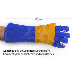 Vente en ligne, gants de soudage en cuir les plus vendus pour le sport, respirants, écologiques, de haute qualité, vente en gros, style unique, nouveauté - Product Image 2