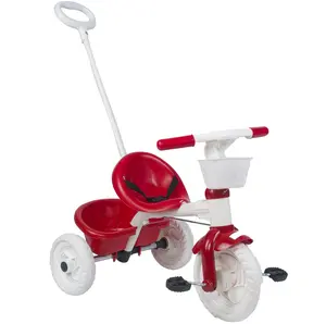 Goedkope Kinderen Plastic Fiets Baby Tricyle Groothandel Push 3 Wielen Fiets Ouderlijk Toezicht Push Kids Driewieler Auto Speelgoed Voor Kinderen Rijden Auto