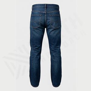 Pantalones Vaqueros de Mezclilla para Hombre, Estilo Vintage, Color Personalizado, con Pedrería, Diseño Desgastado, Ajustados, Talla Grande, Personalizados al por Mayor - Product Image 2