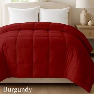 Couette en microfibre hypoallergénique |   Couette légère en peluche pour toutes les saisons, style hôtel |   Literie sur mesure ultra douce - Product Image 1