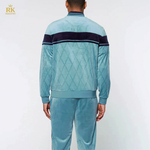 Conjunto de chaqueta y pantalón de chándal de alta calidad: elegante, cómodo y perfecto para ropa deportiva y atuendos informales - Product Image 5