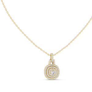 0.8 CT Lab-Created VVS-VS EF CVD Diamond Pendant <b>Necklace</b> 18KT, 14KT, Rose, Yellow, White Gold Luxury Fine Jewelry - Product Image 2