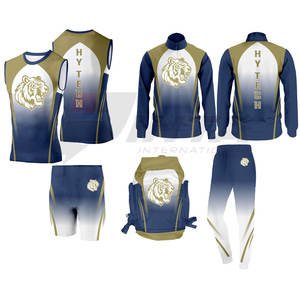 Uniforme de piste en tissu doux de style unique Ensembles de course de nouvelle conception Uniforme d'athlétisme à faible quantité minimale de commande - Product Image 4