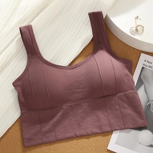 Nouvelle conception personnalisée Spandex Nylon respirant Yoga soutien-gorge Top qualité femmes sport soutien-gorge élégant en gros femmes soutien-gorge - Product Image 5