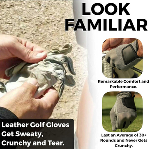 Envío Directo OEM logotipo personalizado Color Golf guante suave dedo completo cuero de alta calidad mano izquierda derecha GUANTES DE Golf piel de oveja - Product Image 3