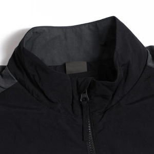 Veste coupe-vent pour homme de qualité supérieure, légère, dernier design, col montant, à capuche, respirante, rétro, en gros - Product Image 6