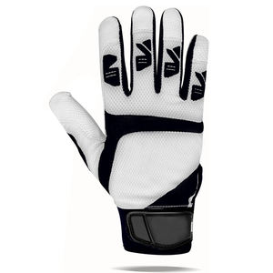 Recién llegado, guantes de bateo de béisbol con puños cortos, calidad superior, diseño de logotipo personalizable, guantes duraderos antideslizantes para batear - Product Image 3