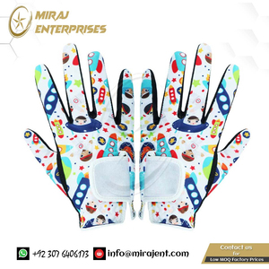 Personnalisé Gauche Droite Cuir CABRETTA Gym Prix Confortable Respirant Junior Enfants Jeunes Gants De Golf pour Garçons Filles - Product Image 2