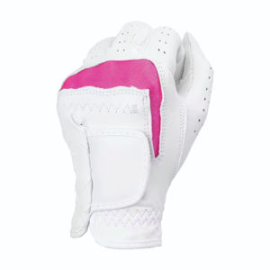 Gants de golf, surface à adhérence lisse, cuir véritable, fermeture à boucle et crochet, sangle de poignet réglable pour une utilisation sportive confortable pour les mains - Product Image 3