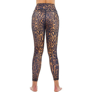 Pantalones de Yoga sin costuras para mujer, ropa de Yoga elástica de cintura alta - Product Image 2