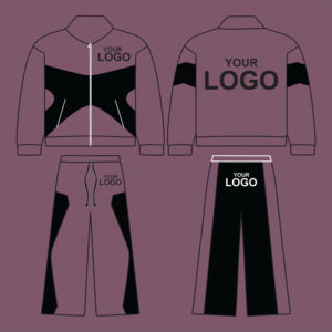 ชุดวอร์มลายกราฟิกเปลวไฟแบบกำหนดเอง |   ชุดเสื้อฮู้ดและกางเกงลำลองสำหรับทุกเพศ - Product Image 4